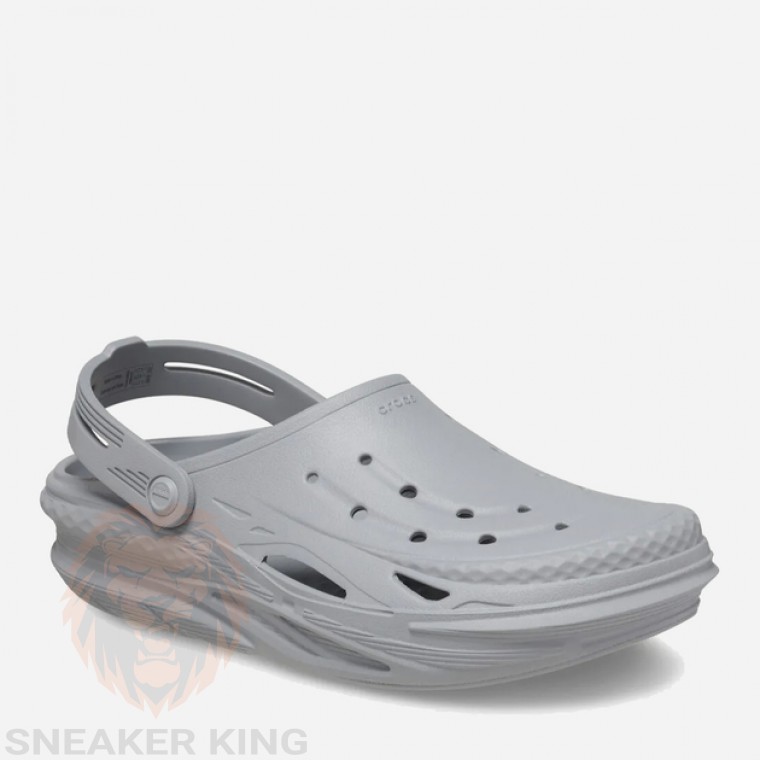 Шльопанці крокси Crocs Off Grid Clog сірі 209501-007